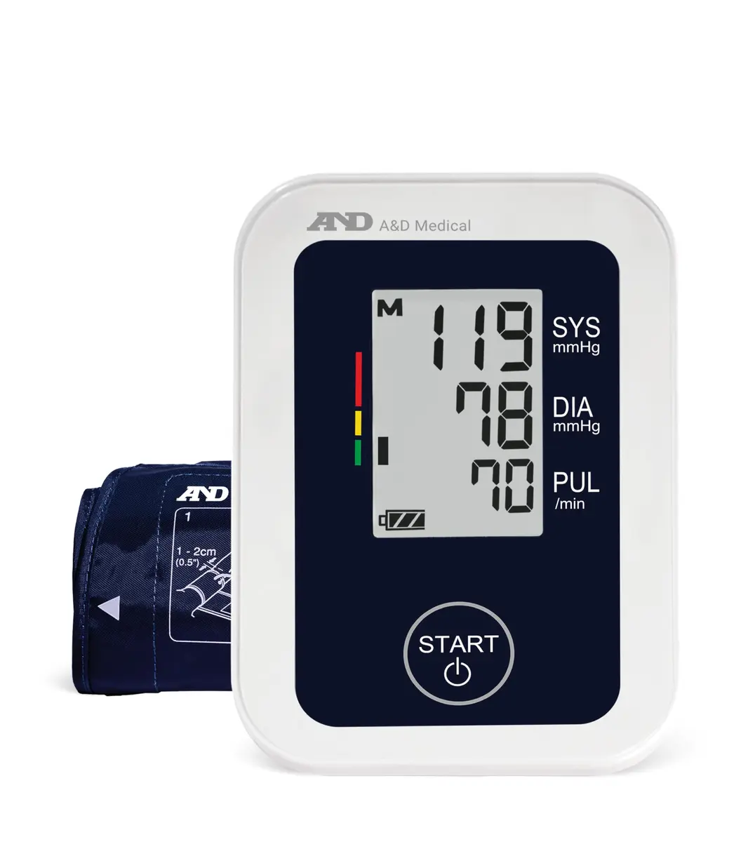 A&D Medical UA-651SAC Upper Arm Blood Pressure Monitor with Small Cuff (16-24 cm) | Clinical Grade Accuracy - main product image