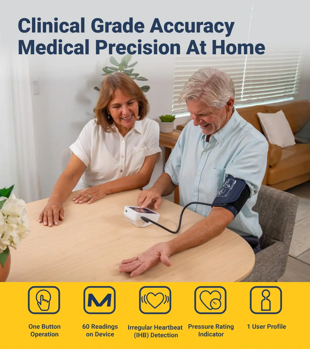 A&D Medical UA-651SAC Upper Arm Blood Pressure Monitor with Small Cuff (16-24 cm) | Clinical Grade Accuracy - view 3
