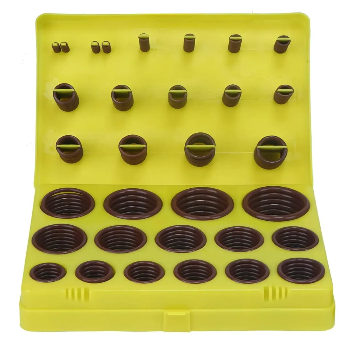 ZDBB 382-Piece SAE FKM Viton O-Ring Assortment Kit | 30 Sizes, 75A Durometer, -26°C to +230°C - view 8