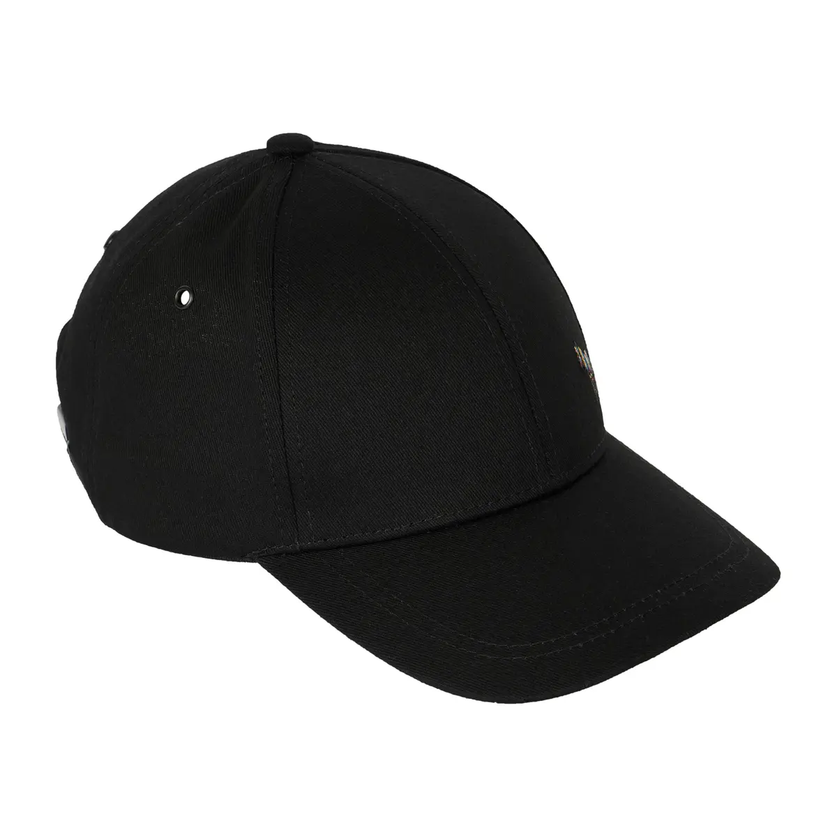 Paul Smith Men's Organic Cotton Zebra Logo Baseball Cap | Classic Black, One Size - view 2