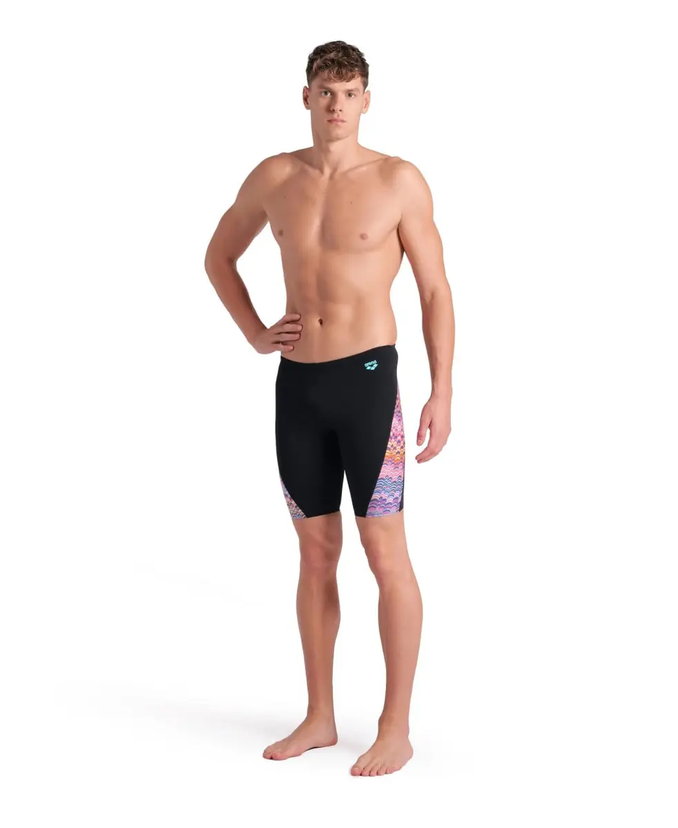 ARENA Performance Men's Ondulation Swim Jammer MaxLife Athletic Swimwear US Size 22 | Chlorine-Resistant, UV Protected, Quick-Drying - view 6