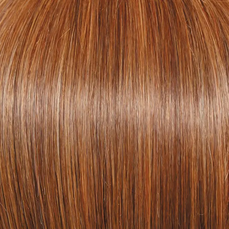 Raquel Welch Cruise Control Mid-Length Pageboy Bob Hand-Tied Wig | Light, Effortless Style in Rusty Auburn - view 2
