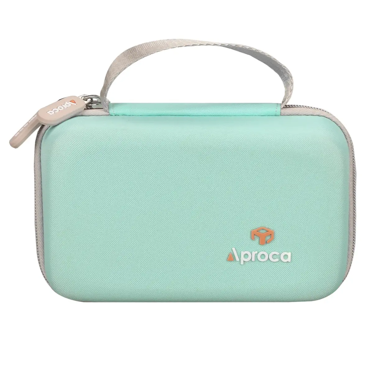 Aproca Case for Newbealer Travel Iron Mini Dry Iron -Green | Portable Hard Storage with Mesh Pocket - view 3