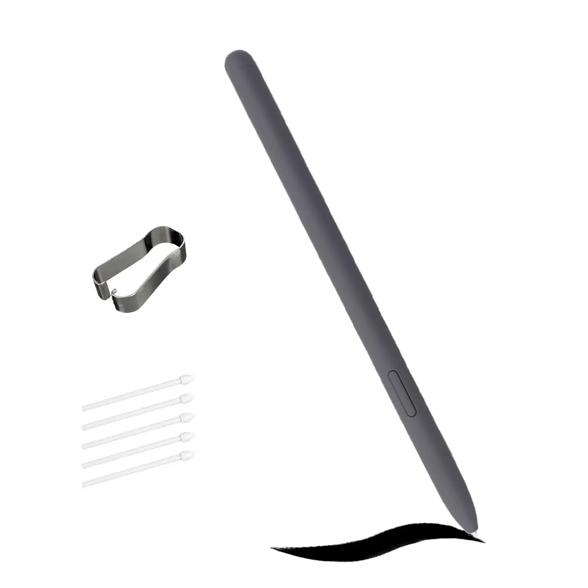 Dogxiong Beige Stylus Pen for Samsung Galaxy Tab S9 FE & S9, 4096 Pressure Levels | Includes 5 Replacement Tips - main product image