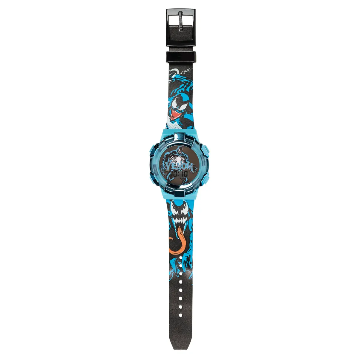 Accutime Marvel Venom Kids Watch – Light-Up Bezel, LCD Display, Adjustable Plastic Strap (Childrens, Multicolor) - view 5