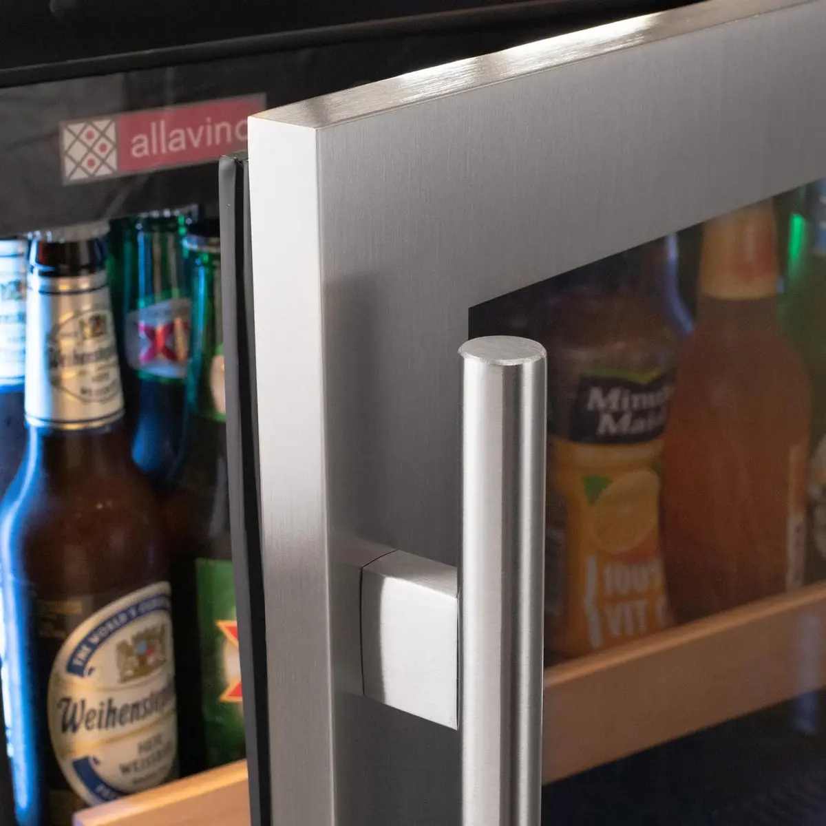 Allavino Reserva Series Stainless Steel Side-by-Side Beverage Center 2X-VSBC24L-SS | Precise Temperature Control & Elegant Design - view 9