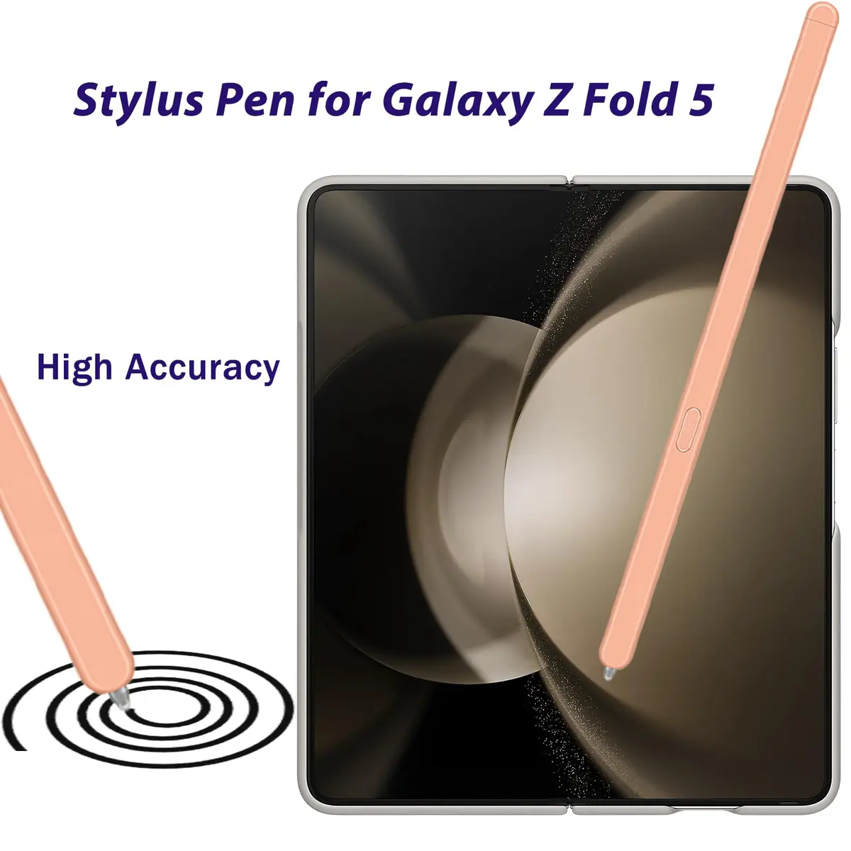 LiXiongBao Galaxy Z Fold 5/6 S Pen Fold Edition (Orange) | Slim, Accurate Control, Long-Lasting Stylus - view 3