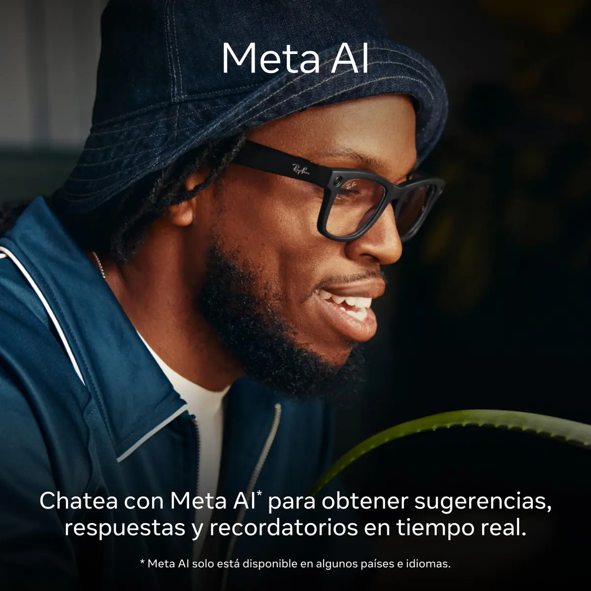 Meta Ray-Ban Meta (Gen 1) Wayfarer Large Matte Black Smart AI Glasses | 12MP Camera, Open-Ear Audio, 32GB Storage - view 3