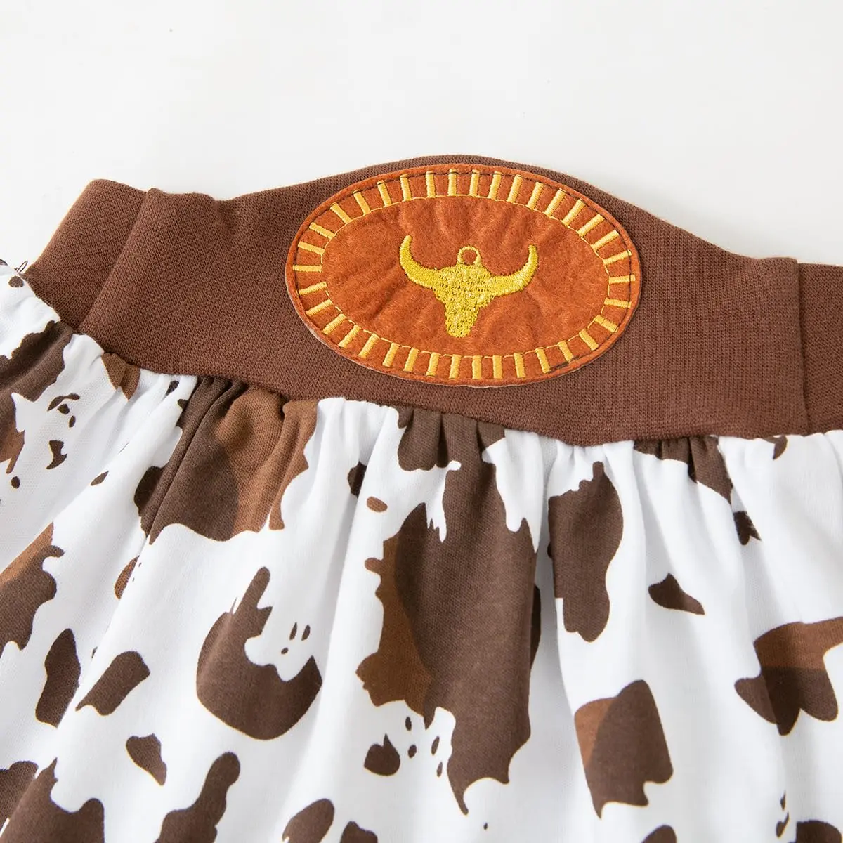 LXKIKMM Kids Western Cowgirl Costume Set 5-6 Years | Cowboy & Cowgirl Halloween Outfit - view 6