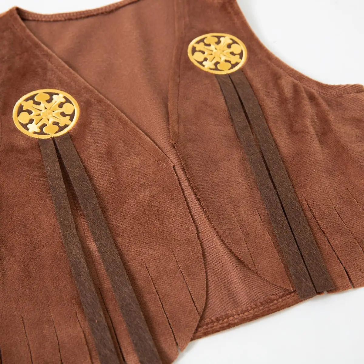 LXKIKMM Kids Western Cowgirl Costume Set 5-6 Years | Cowboy & Cowgirl Halloween Outfit - view 8