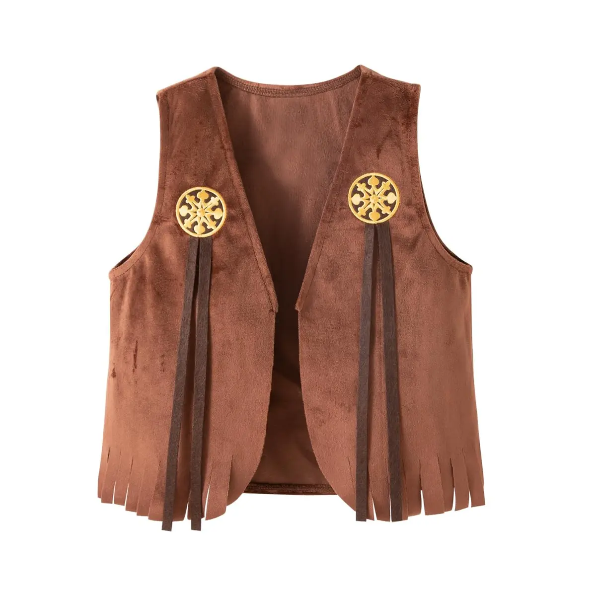 LXKIKMM Kids Western Cowgirl Costume Set 5-6 Years | Cowboy & Cowgirl Halloween Outfit - view 3
