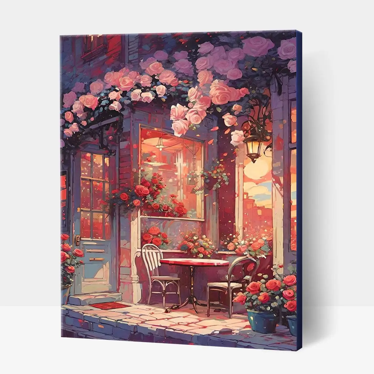 Amphol Paint by Numbers Kit for Adults | Watercolor Canvas Art 16"x20" - main product image