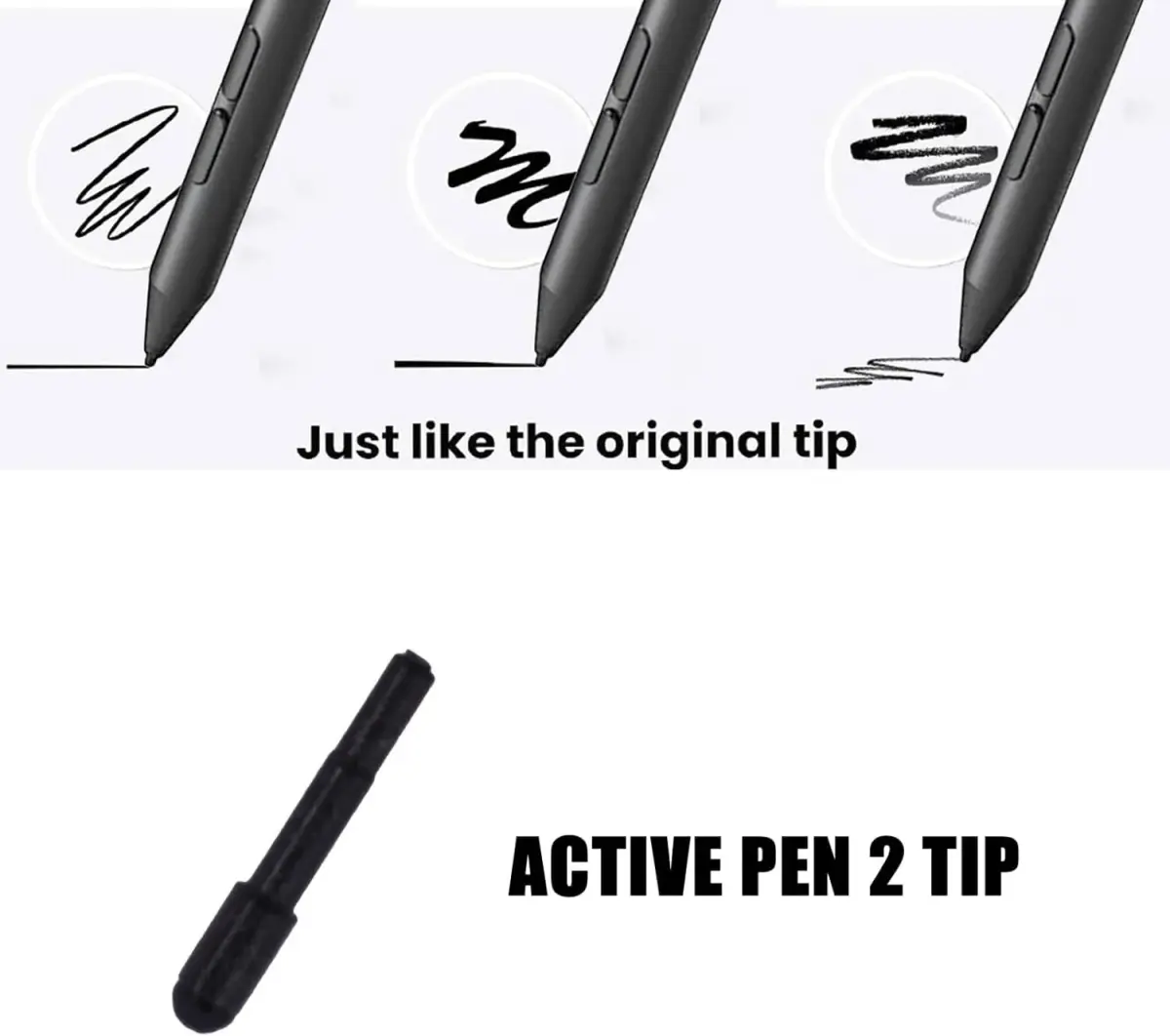 TALTAW Replacement Nibs for Lenovo Active Pen 2 Stylus Pen Tips (3-Pack) | Smooth & Precise Writing for Yoga Laptops - view 5