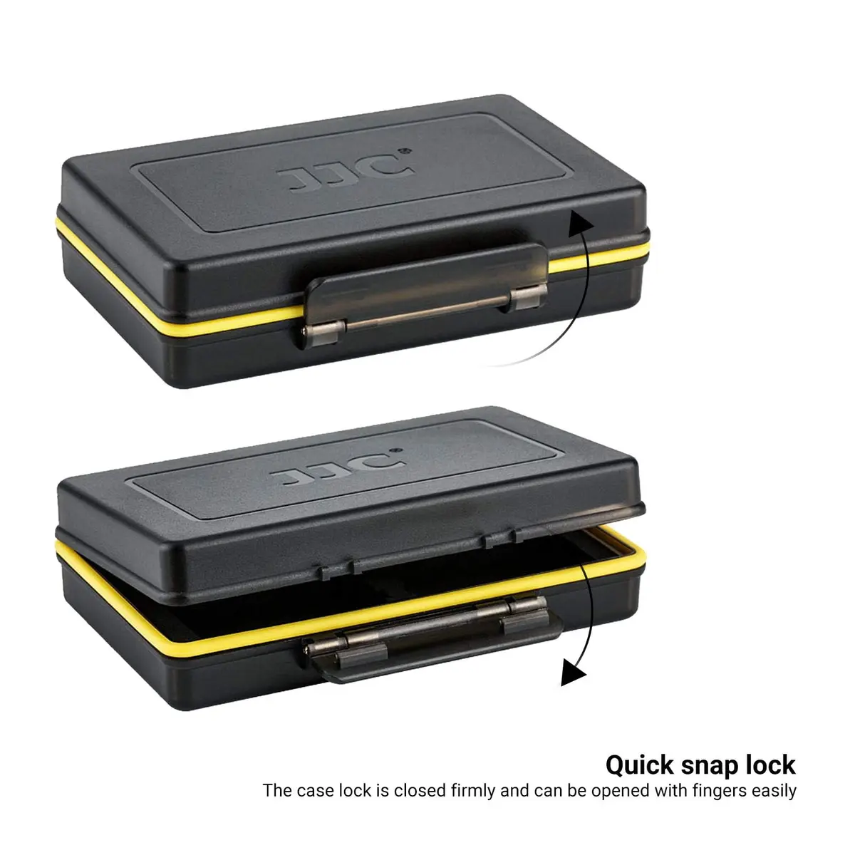 JJC Camera Battery Memory Card Case Water-Resistant & Shockproof | Organizer for Canon Nikon Sony Fujifilm Olympus - view 7