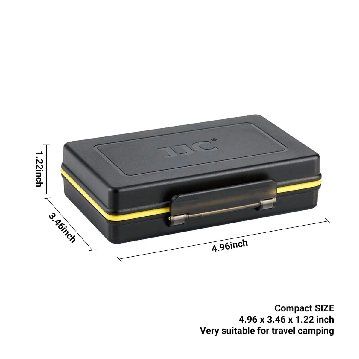 JJC Camera Battery Memory Card Case Water-Resistant & Shockproof | Organizer for Canon Nikon Sony Fujifilm Olympus - view 8