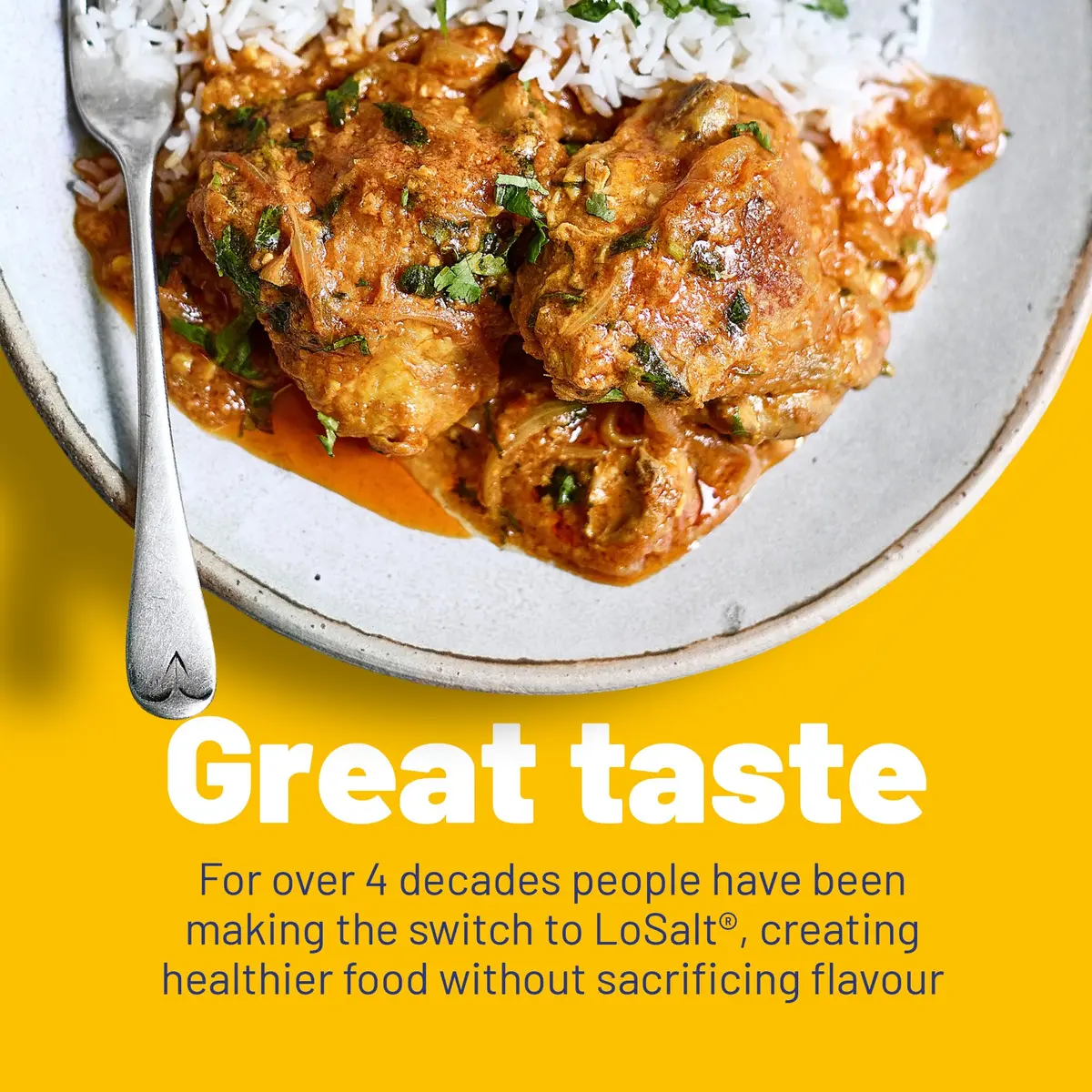 LoSalt Reduced Sodium Salt | Original (non-iodised) | Great Tasting Salt Alternative with 66% Less Sodium (12.25 oz x 2) - view 3