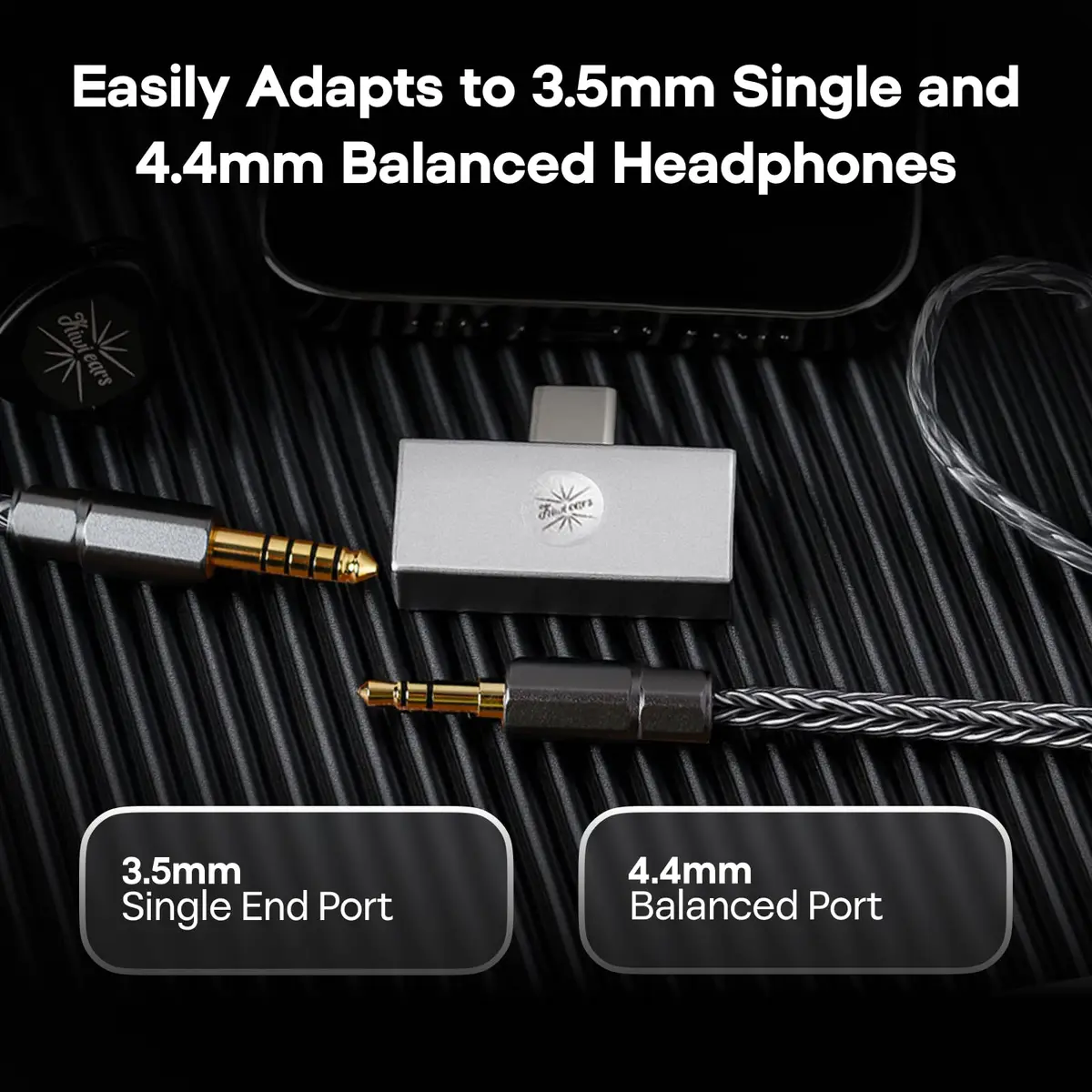 Linsoul Kiwi Ears Allegro Mini Portable IEM DAC, in Ear Monitor Amplifier | High-Resolution Audio, Compact & Durable - view 6