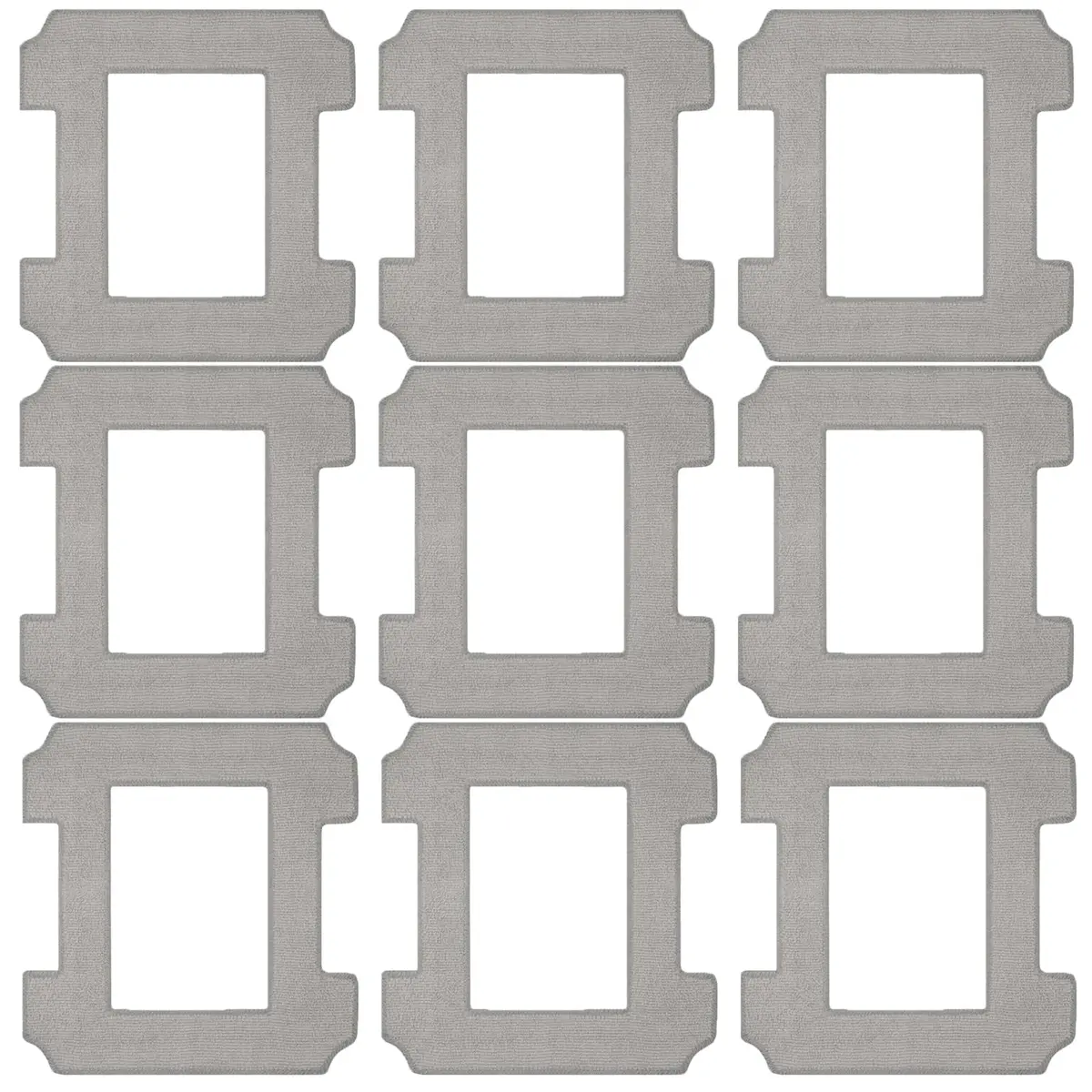 Frexusuent Replacement Mop Pads for Ecovacs Winbot W2 Omni, W1 Pro, W1 Window Vacuum Cleaner (9-Pack) - main product image