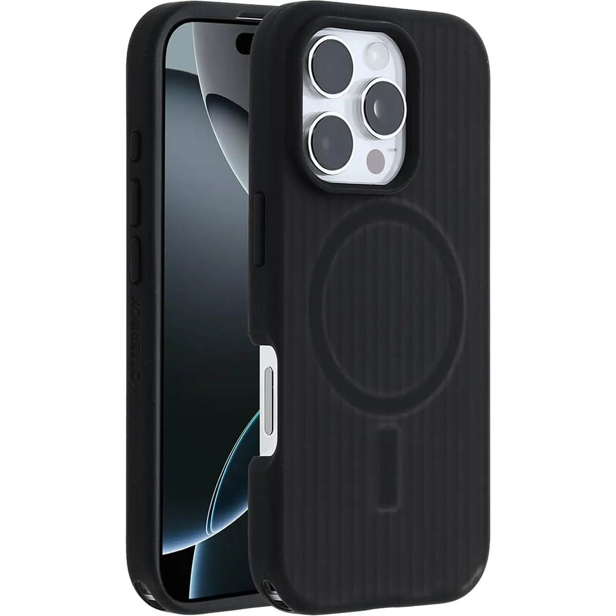 OtterBox Symmetry Series Soft Touch Case for iPhone 16 Pro Max - Dark Echo | 77.62 g (0.17 lb) - view 3