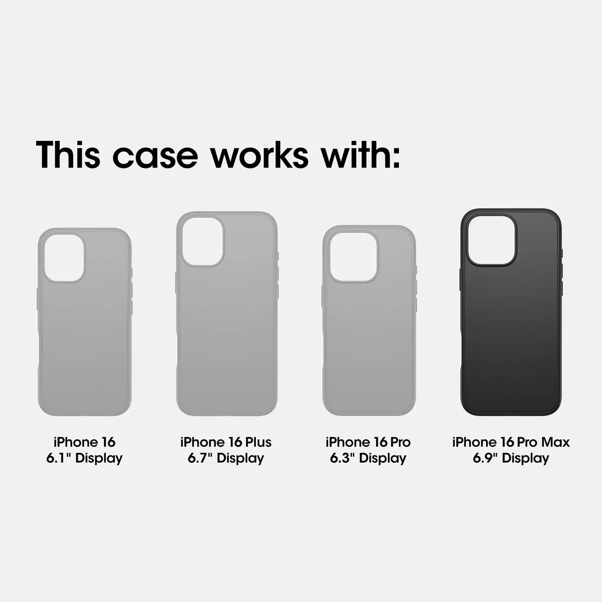 OtterBox Commuter Series Case for iPhone 16 Pro Max, Foxberry Pink | MagSafe Compatible, Dual-Layer Protection - view 2