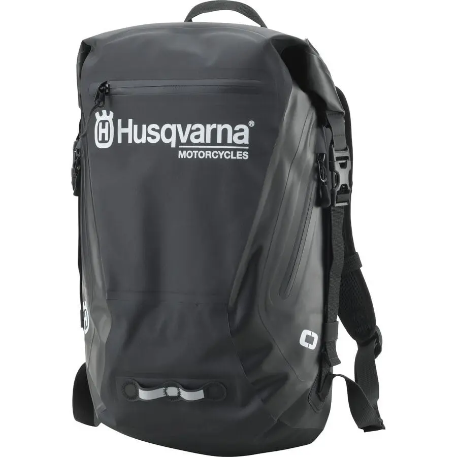 Husqvarna All Elements Waterproof Backpack | 26L Capacity, Waterproof, Fits 15" Laptop, Black - view 2