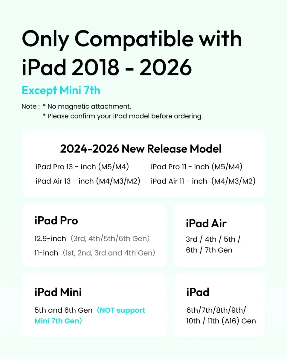 Metapen Pencil Air8 Stylus for iPad 2018-2026 | 10-Min Faster Charge, Palm Rejection, 20-Hr Battery - view 2