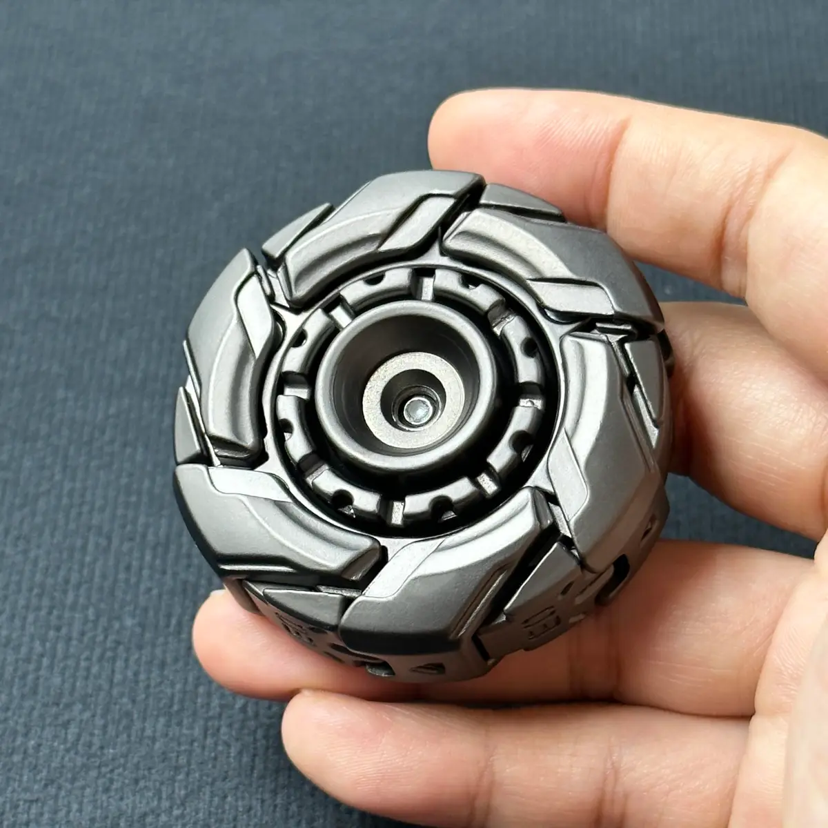 T-Conceal EDC Fidget Slider Metal Toy | Magnetic Spinning Stress Relief for Adults - view 2