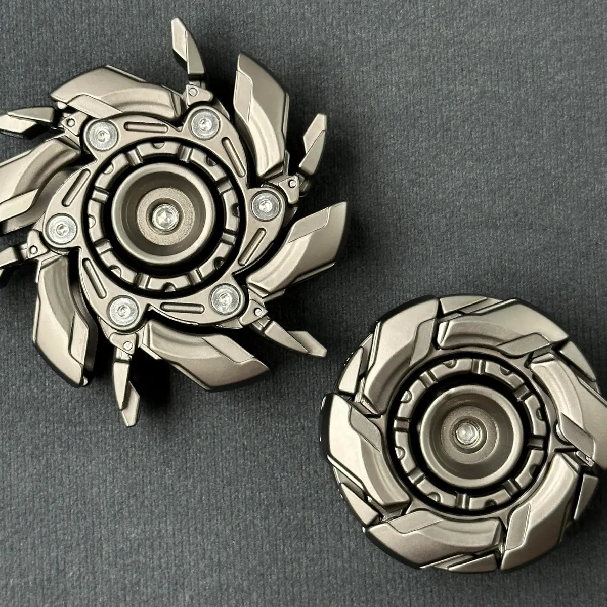 T-Conceal EDC Fidget Slider Metal Toy | Magnetic Spinning Stress Relief for Adults - view 3