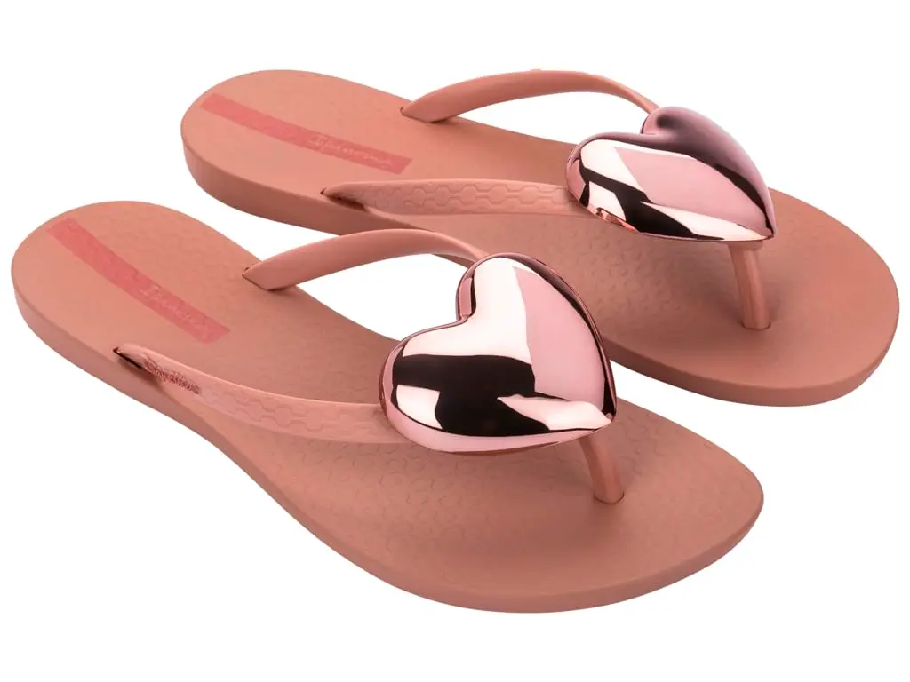 Ipanema Women's Slide Flip-Flop Light Pink Rose 9.5-10 | Flat PVC Casual Sandal for Women - main product image