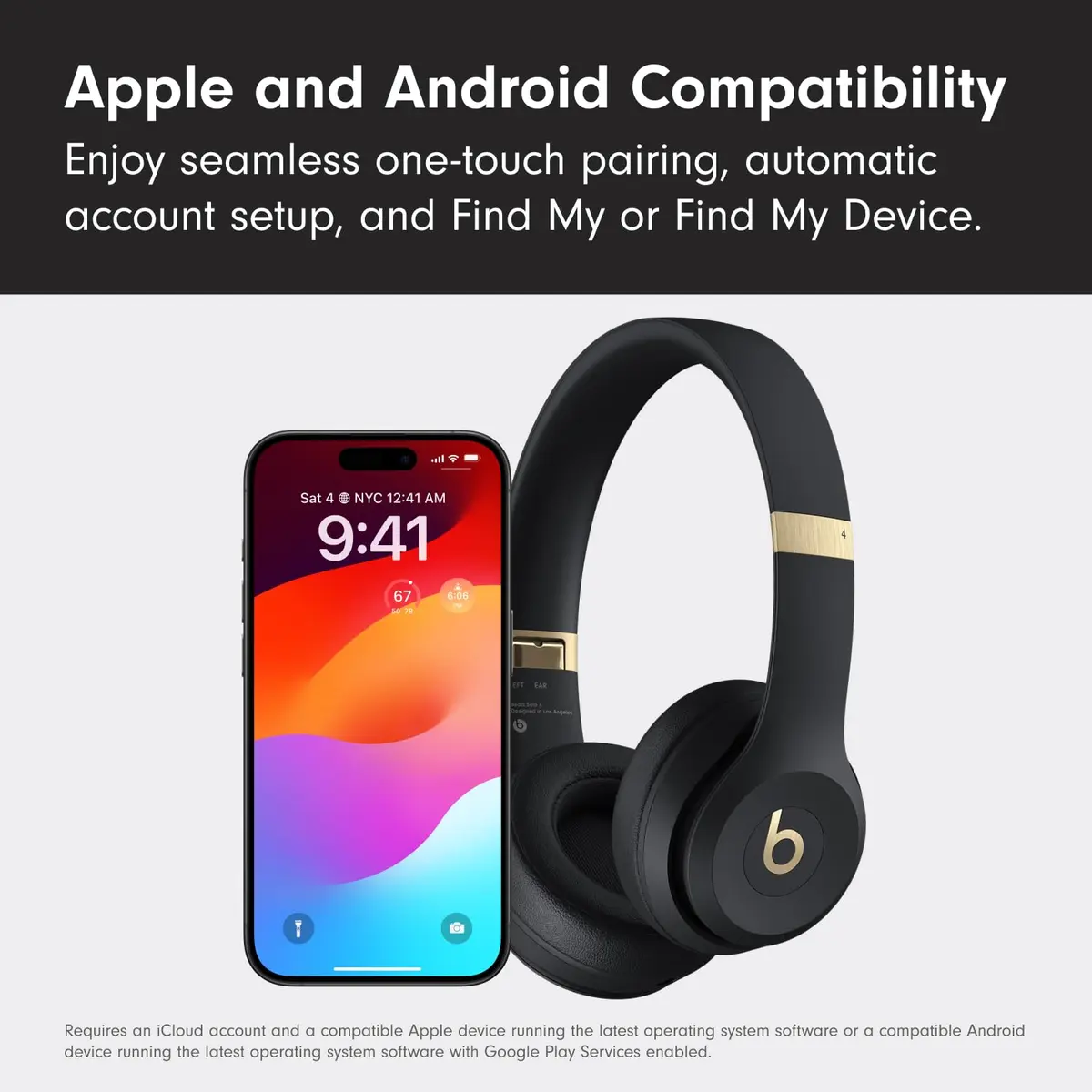 Beats Solo 4 Wireless On-Ear Bluetooth Headphones | Up to 50-Hour Battery, Apple & Android Compatible - view 7