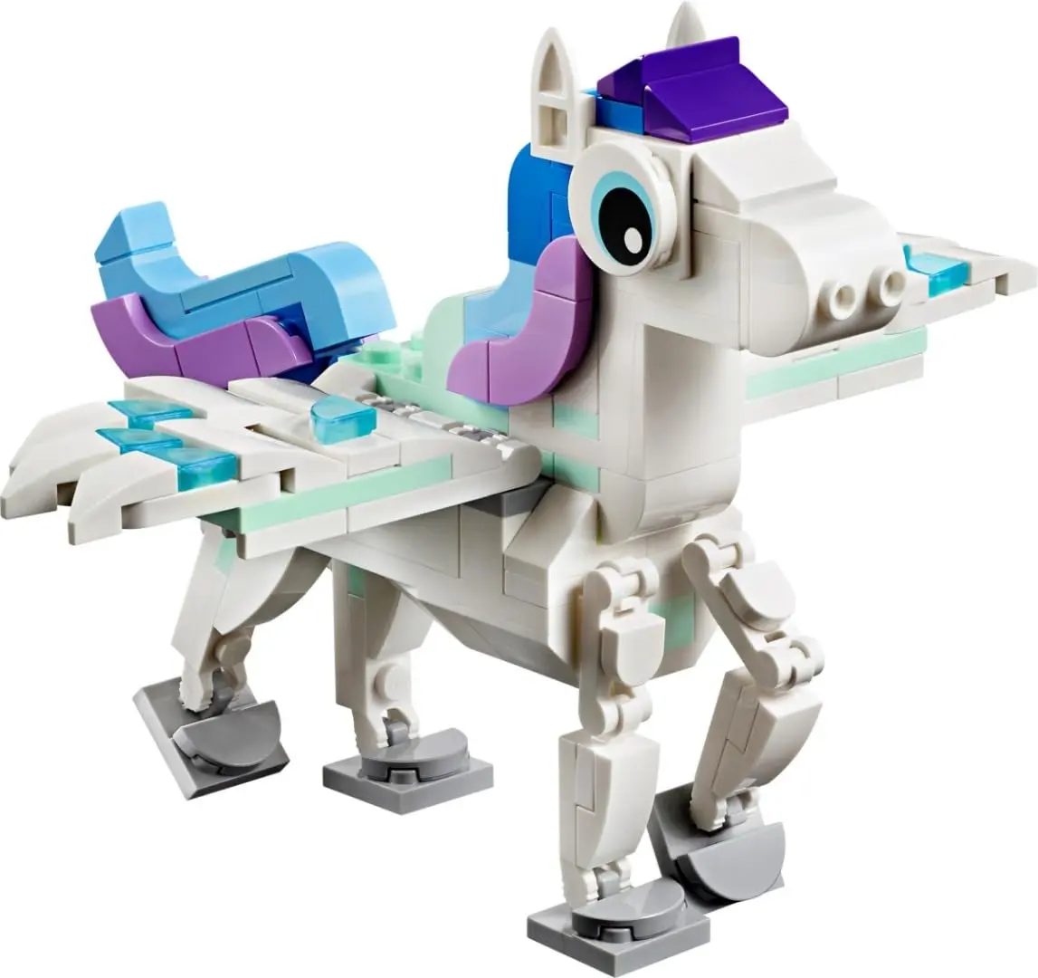 LEGO Creator Mythical Pegasus 40691 | 278 Pieces, Build 3 Mythical Animals, Gift for Kids 7+ - view 5