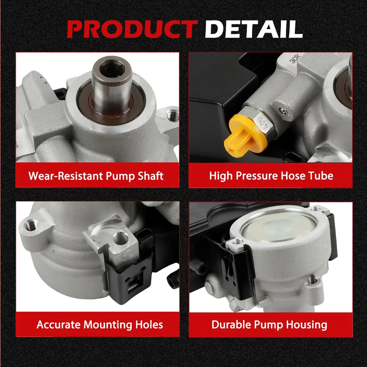 Autodevil Power Steering Pump 20-69849 | Fit for Camaro & Firebird 5.7L V8 1998-2002 | Reservoir Included - view 7