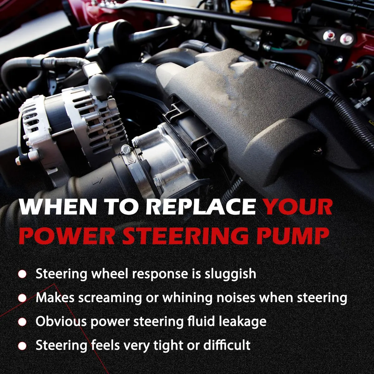 Autodevil Power Steering Pump with Pulley for Toyota 4Runner Sienna Tundra FJ Cruiser 3.5L 4.0L | Quiet, Smooth Drive - view 6