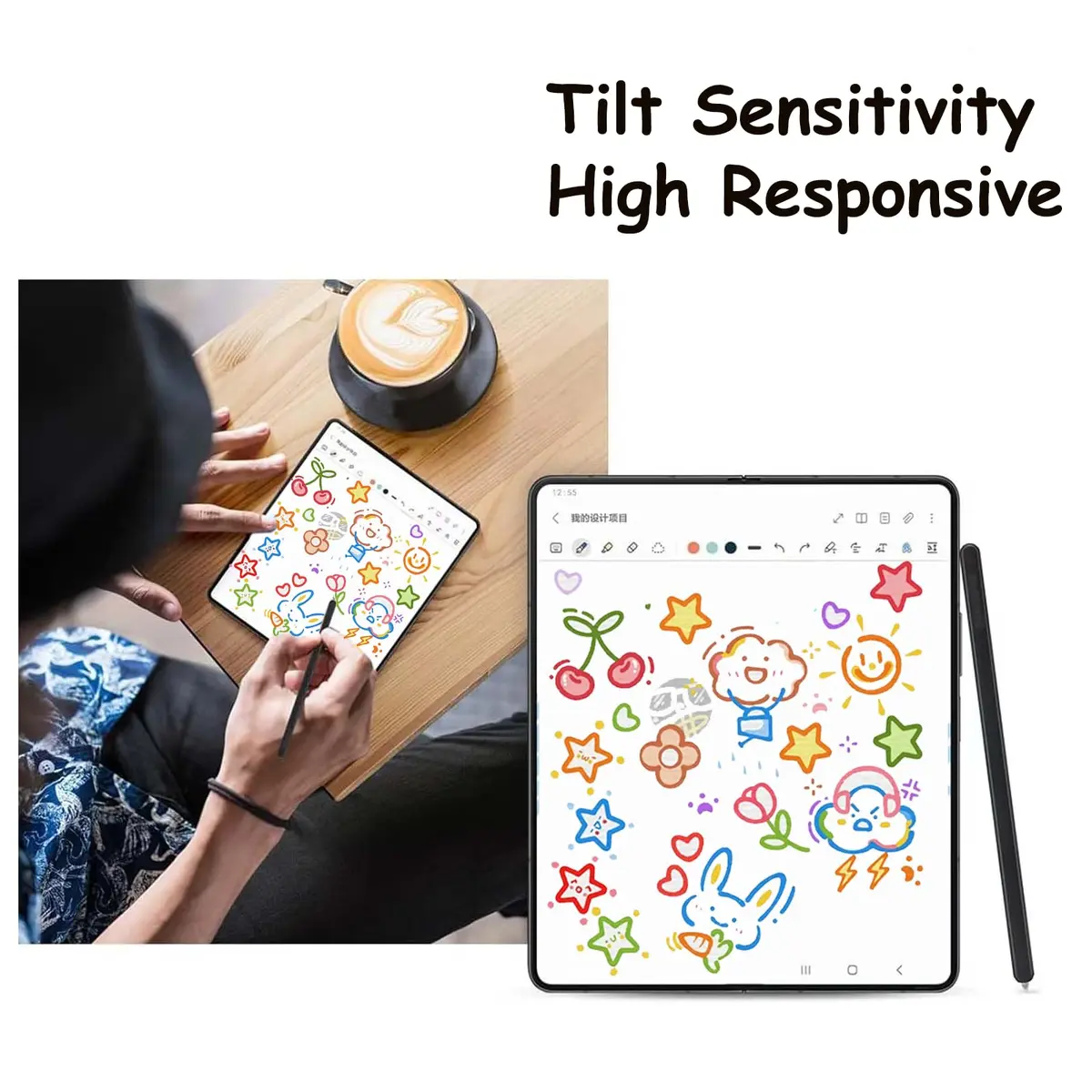 CaoXiong Fold Edition Stylus Pen for Samsung Galaxy Z Fold6 5G | Slim, Responsive & Long-Lasting - view 5