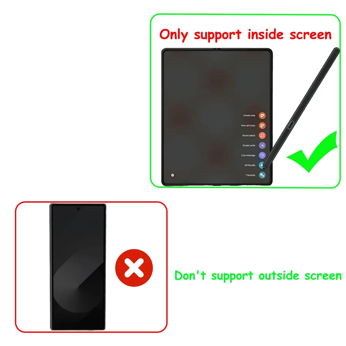CaoXiong Fold Edition Stylus Pen for Samsung Galaxy Z Fold6 5G | Slim, Responsive & Long-Lasting - view 4