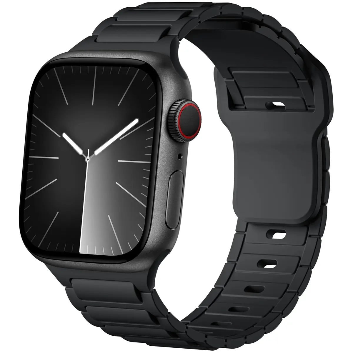 Lenrao Silicone Sport Band Compatible with Apple Watch Series 8/9/10 44mm-49mm | Waterproof & Comfortable - main product image