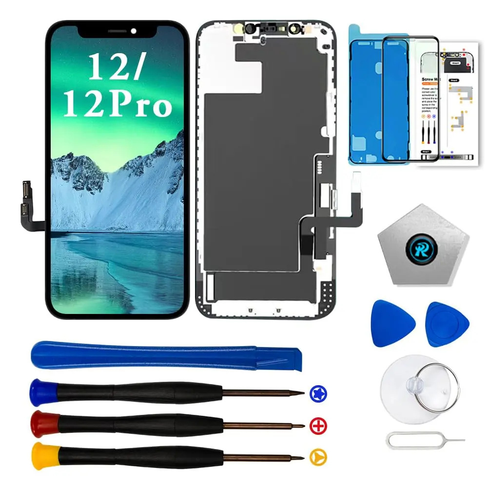 EFAITHFIX iPhone 12/12 Pro Screen Replacement LCD 6.1 inch (15.5 cm) | Incell Display with 3D Touch - view 8