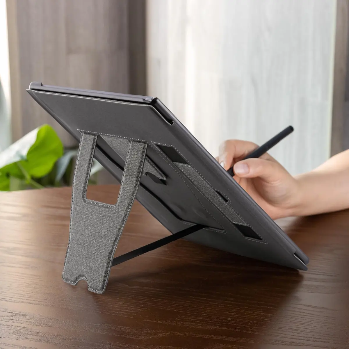 CoBak Stand Case for Remarkable 2 Paper Tablet 10.3" | Protective Book Folio with Hand Strap - view 7