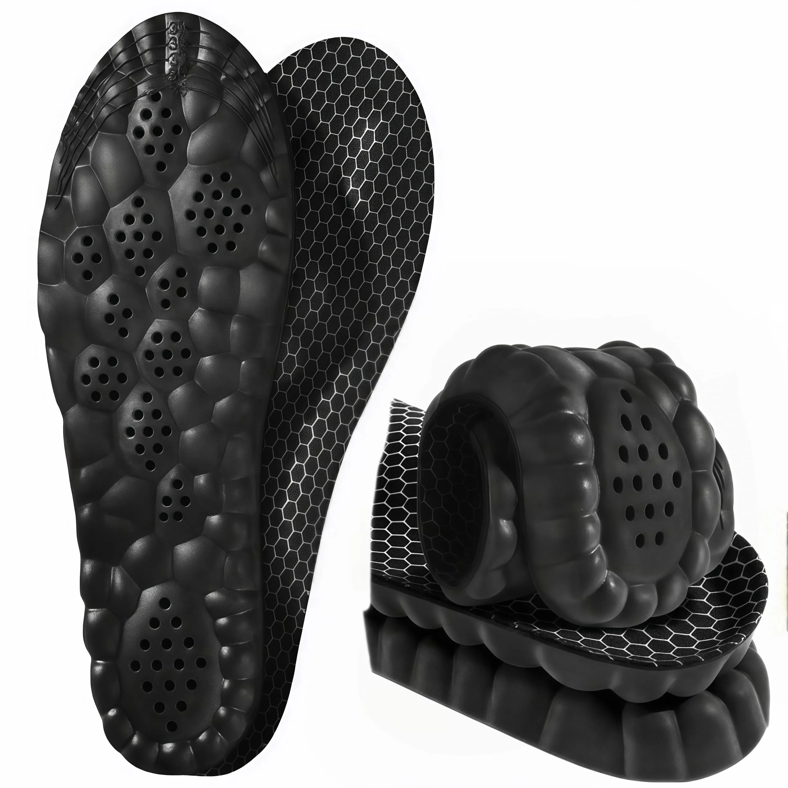 Generic Black Cloud Soles Shoe Inserts for Men & Women | Foot Pain Relief & Shock Absorption - main product image