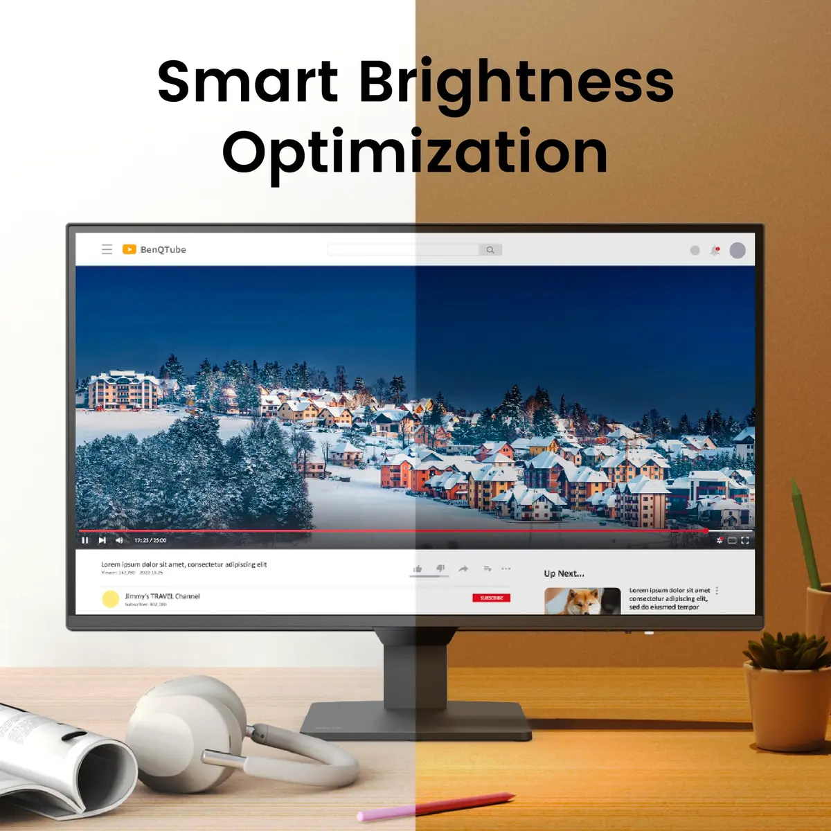 BenQ GW2790Q 27” 2K QHD IPS Eye-Care Monitor | 100Hz, Brightness Intelligence, Low Blue Light Plus - view 5