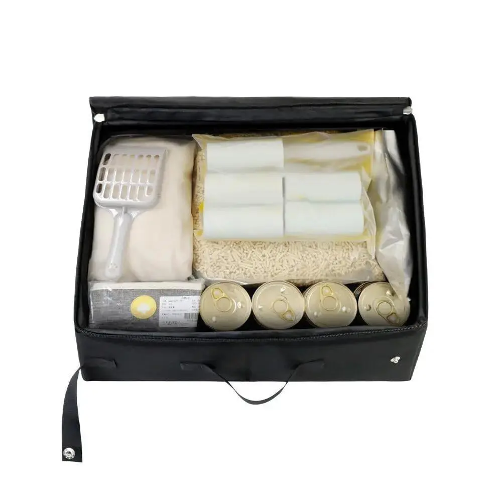 SDYQD Portable Cat Travel Litter Box Foldable Waterproof 16”L x 12.6”W x 6”H | No Leakage & Odour Control - view 2
