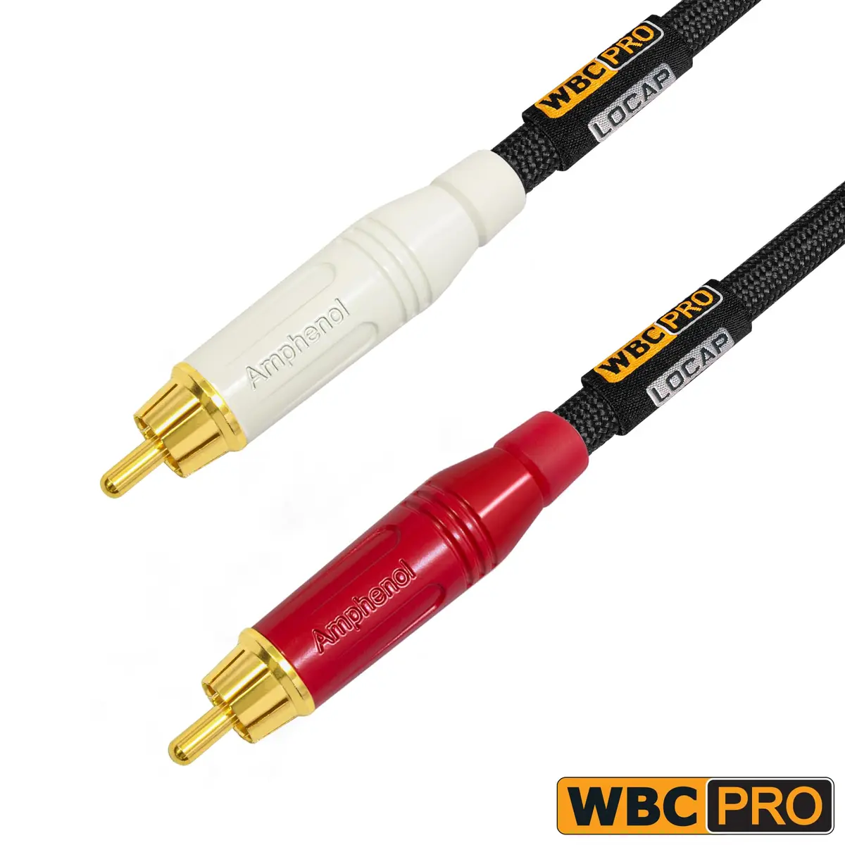WORLDS BEST CABLES 2.5 Foot RCA Audio Cable Pair Low-Capacitance 14pF/ft | Audiophile & Pro-Grade - view 5