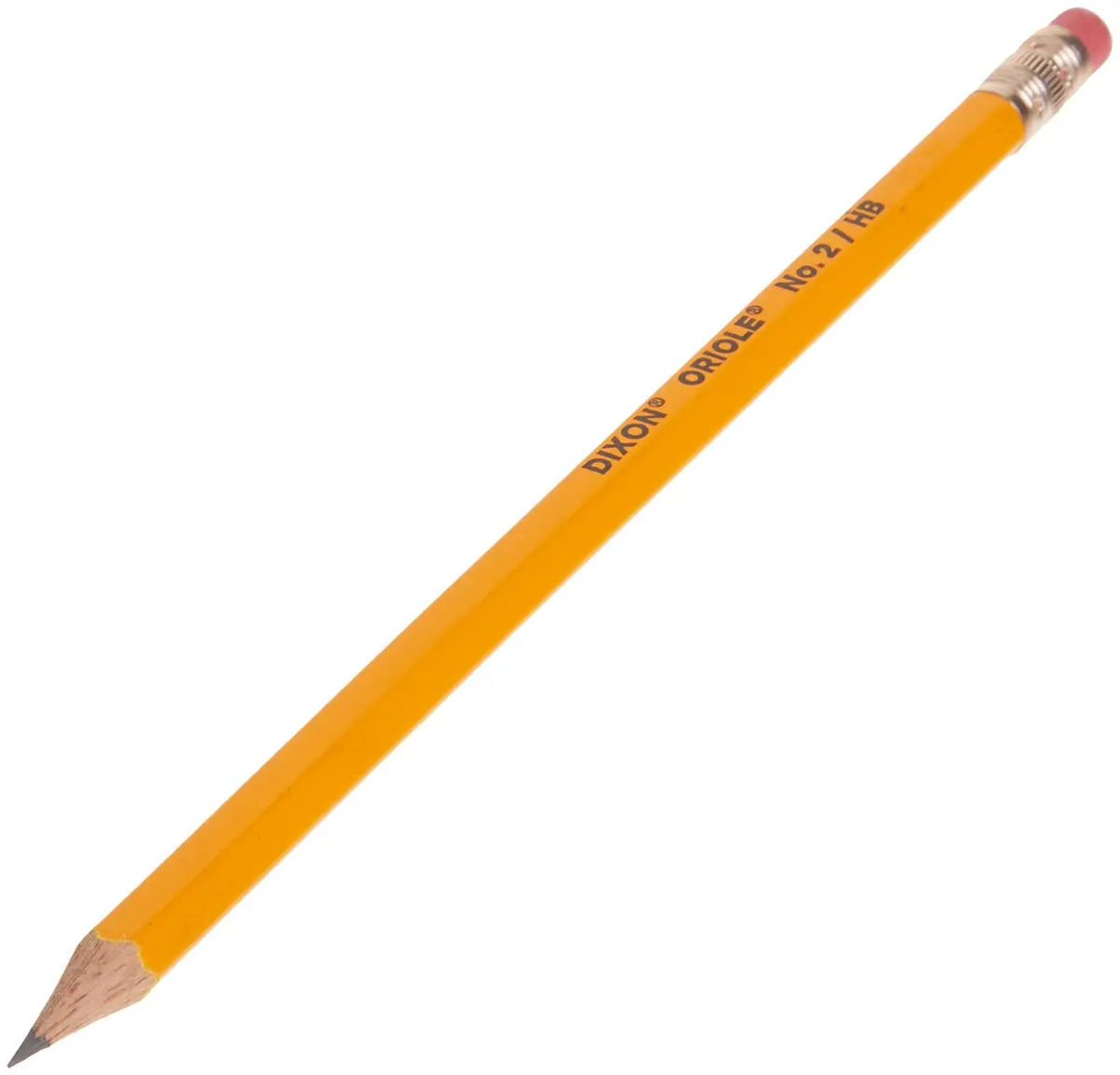 Dixon Oriole Woodcase Presharpened Pencil, HB #2, Yellow, 36 Count | Smooth Writing & Clean Corrections - view 4
