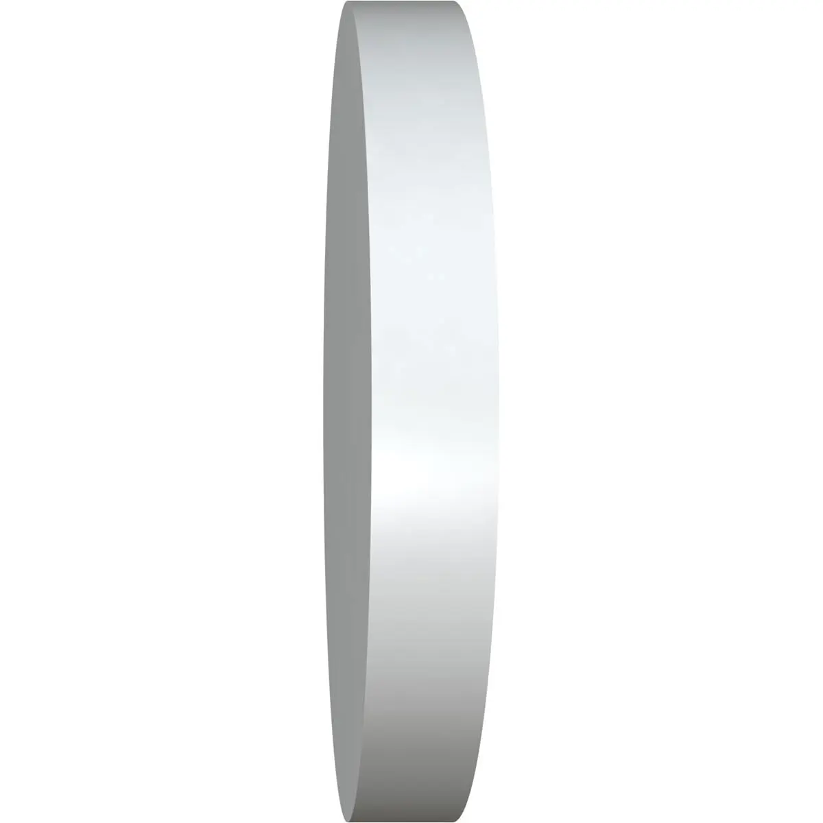 Signature Urethane 12"W x 12"H Round Surface Mount Gable Vent | Non-Functional, Primed Tan - view 3