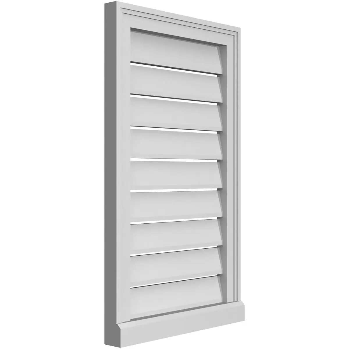 Signature Urethane 18"W x 30"H Rectangle Gable Vent | Durable, Energy-Efficient, Easy Install - view 2