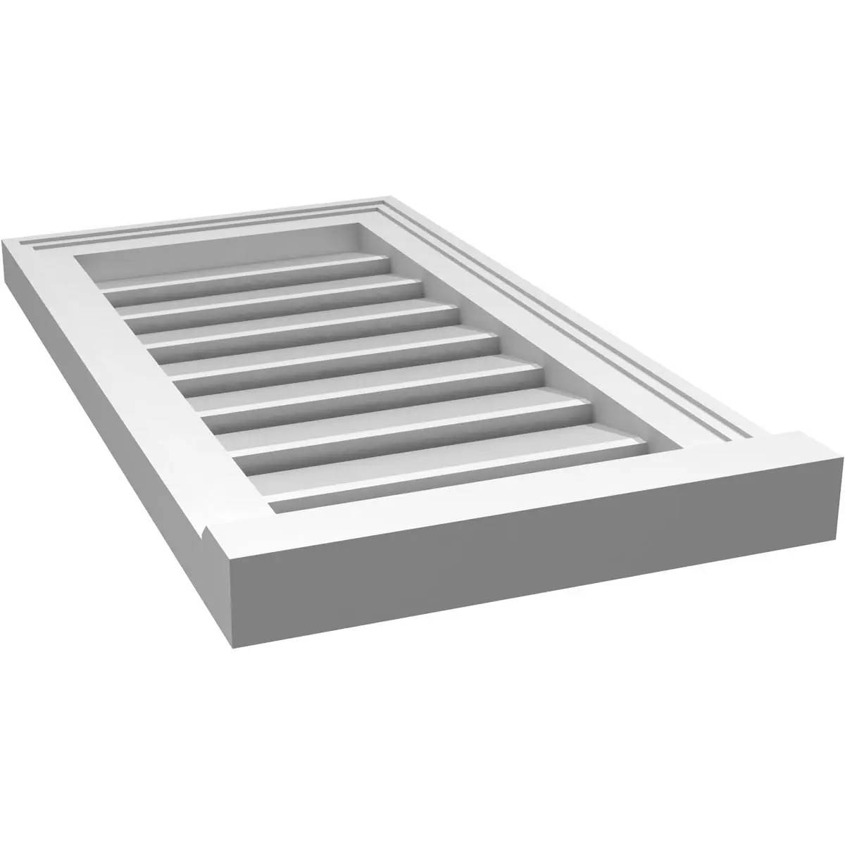 Signature Urethane 14"W x 26"H Rectangle Gable Vent | Durable, Energy-Efficient Home Ventilation (120 chars) - view 5