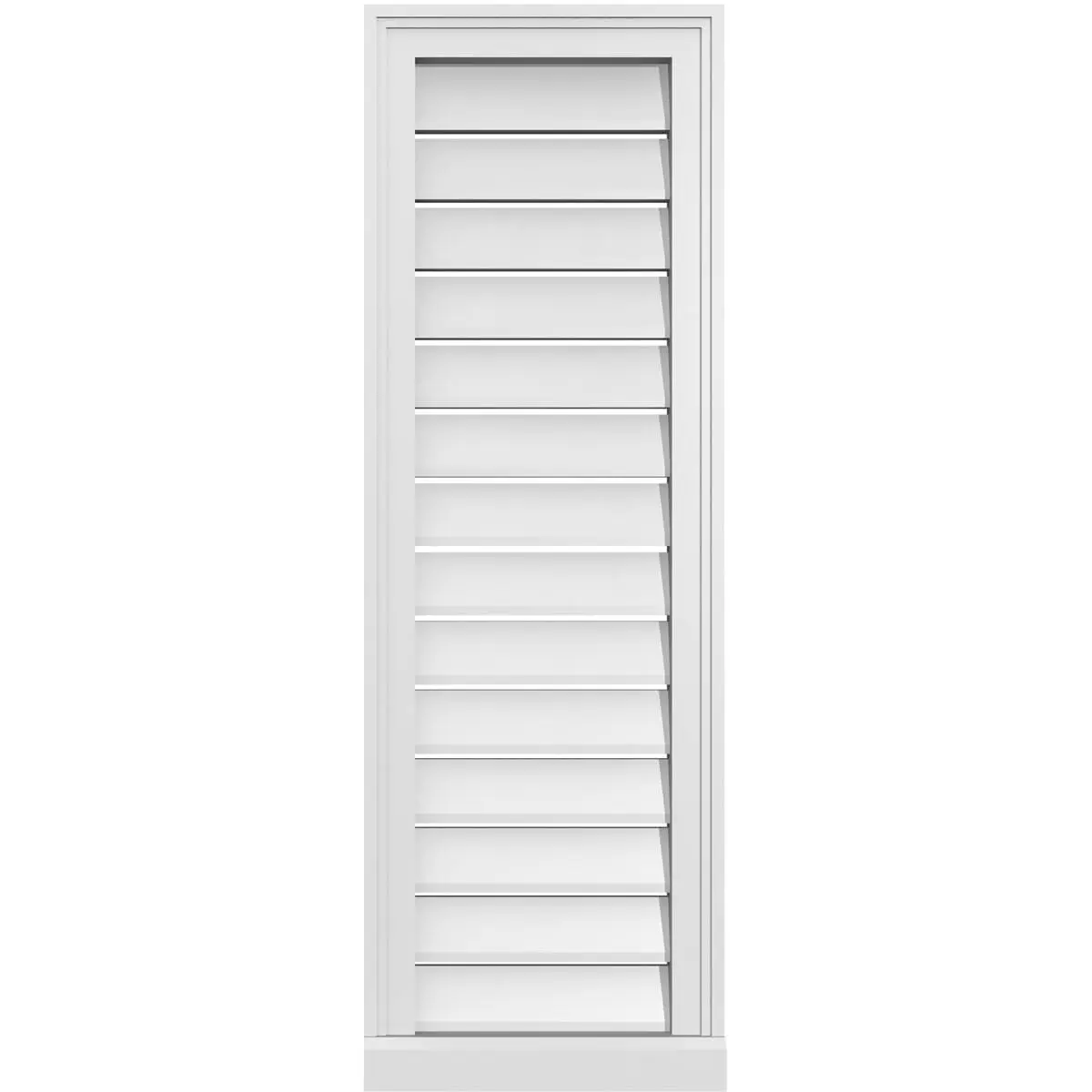 Signature Urethane 14"W x 42"H Rectangle Gable Vent | Durable, Energy-Efficient, Easy Install - main product image
