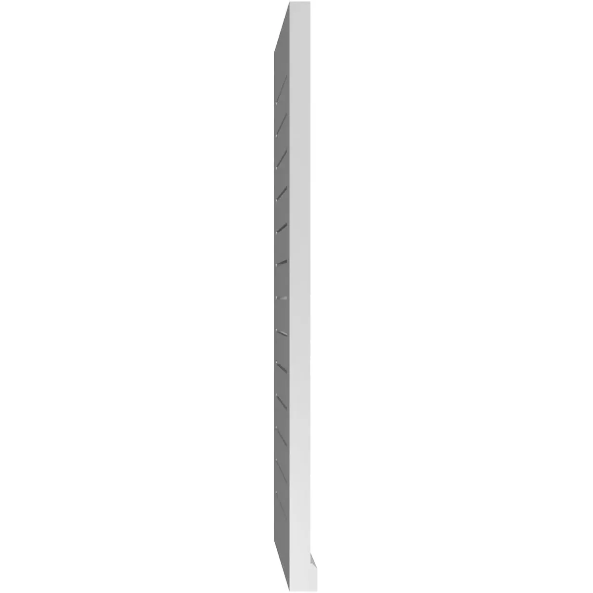 Signature Urethane 14"W x 42"H Rectangle Gable Vent | Durable, Energy-Efficient, Easy Install - view 3
