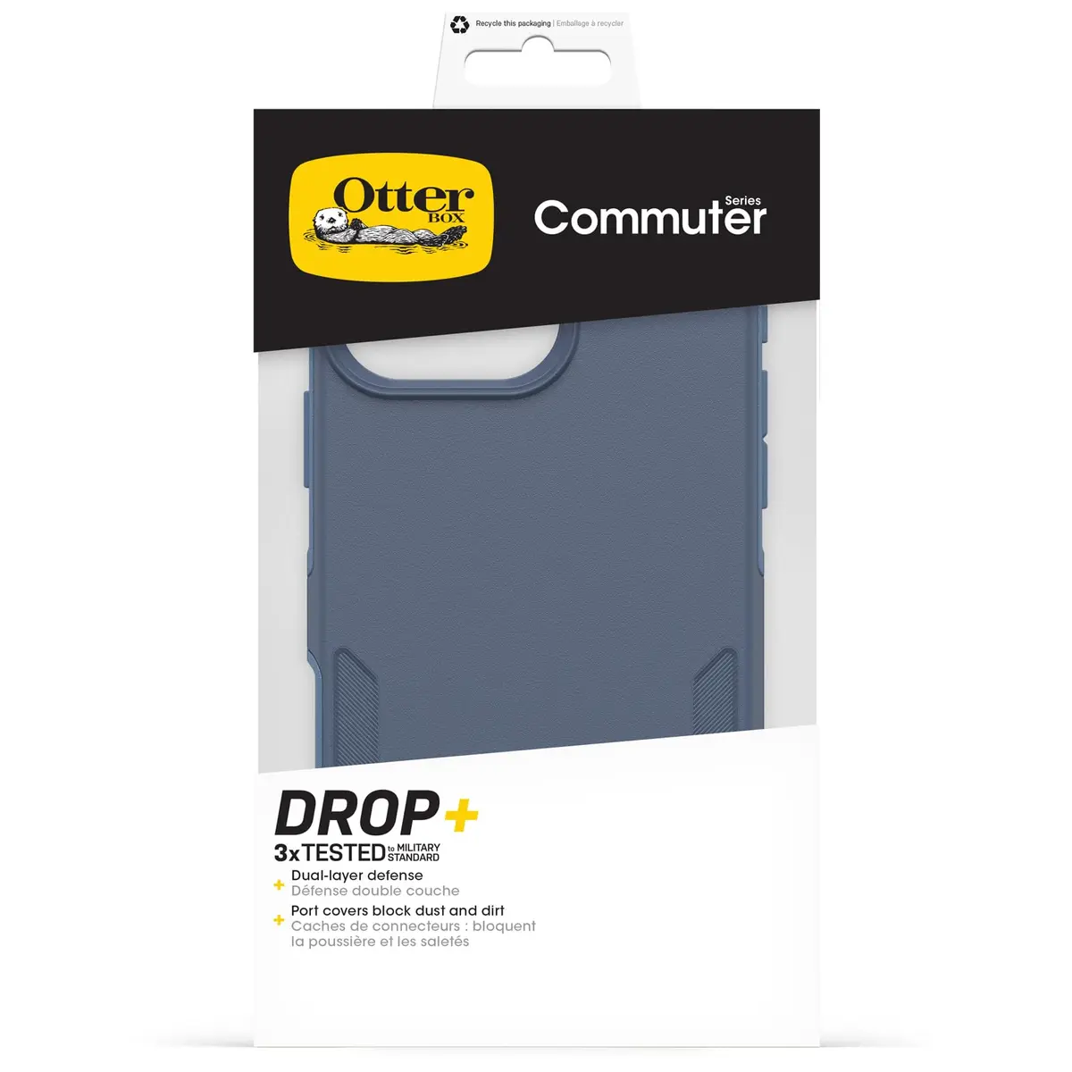 OtterBox Commuter Series MagSafe Case for iPhone 16 Pro Max, Blue | Shockproof, Drop Proof, Rugged, Protective Case - view 6