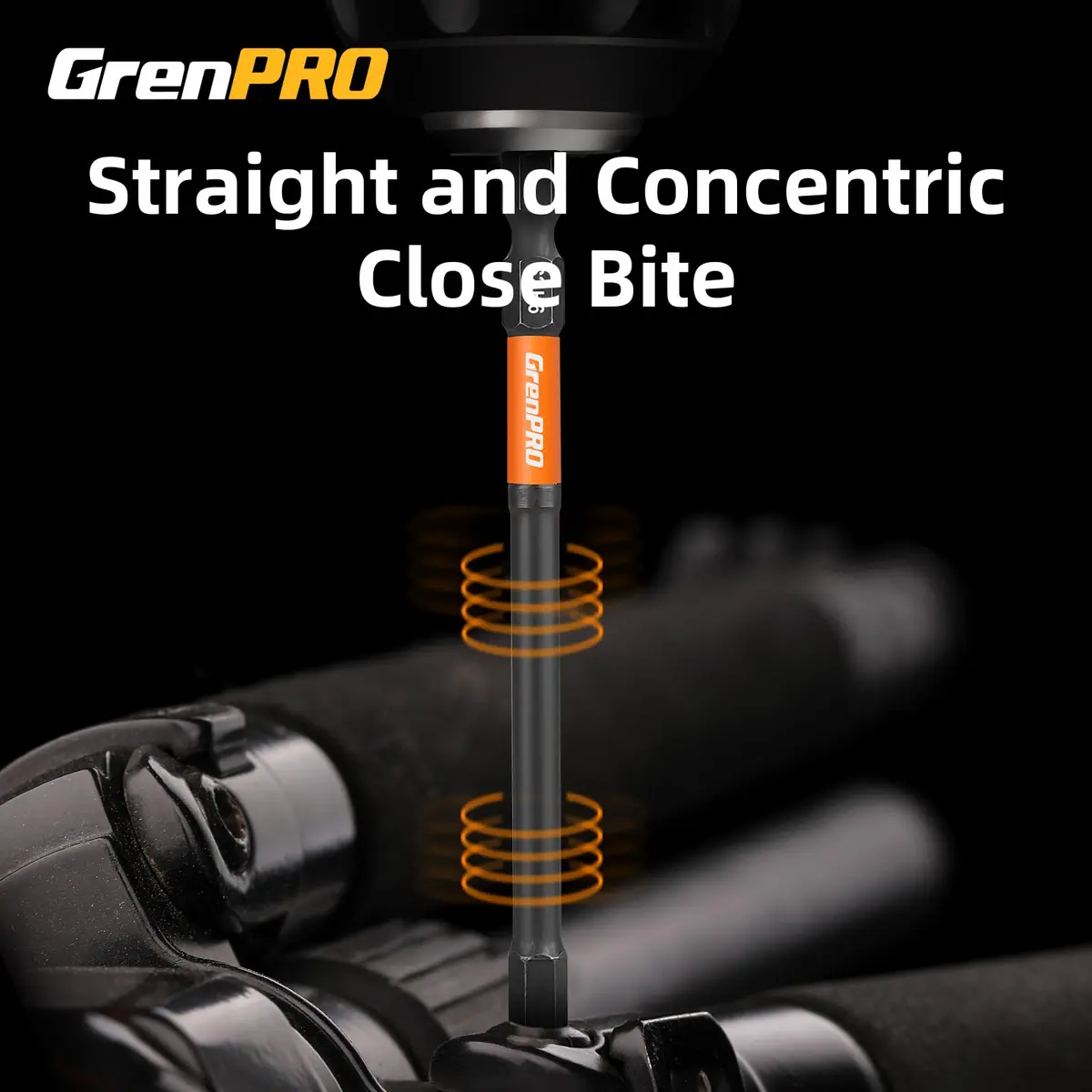 GRENPRO Allen Wrench Drill Bit Set, 22PCS 4-Inch Metric & SAE Impact Bits | 1/4" Hex Shank for Impact Drivers - view 6